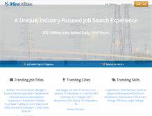 Tablet Screenshot of ihireutilities.com